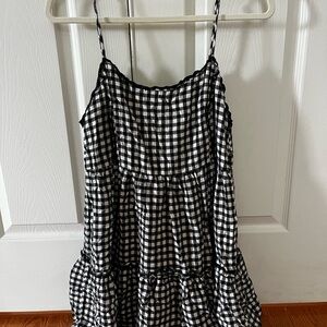Urban Outfitters Black and White Checkered Dress